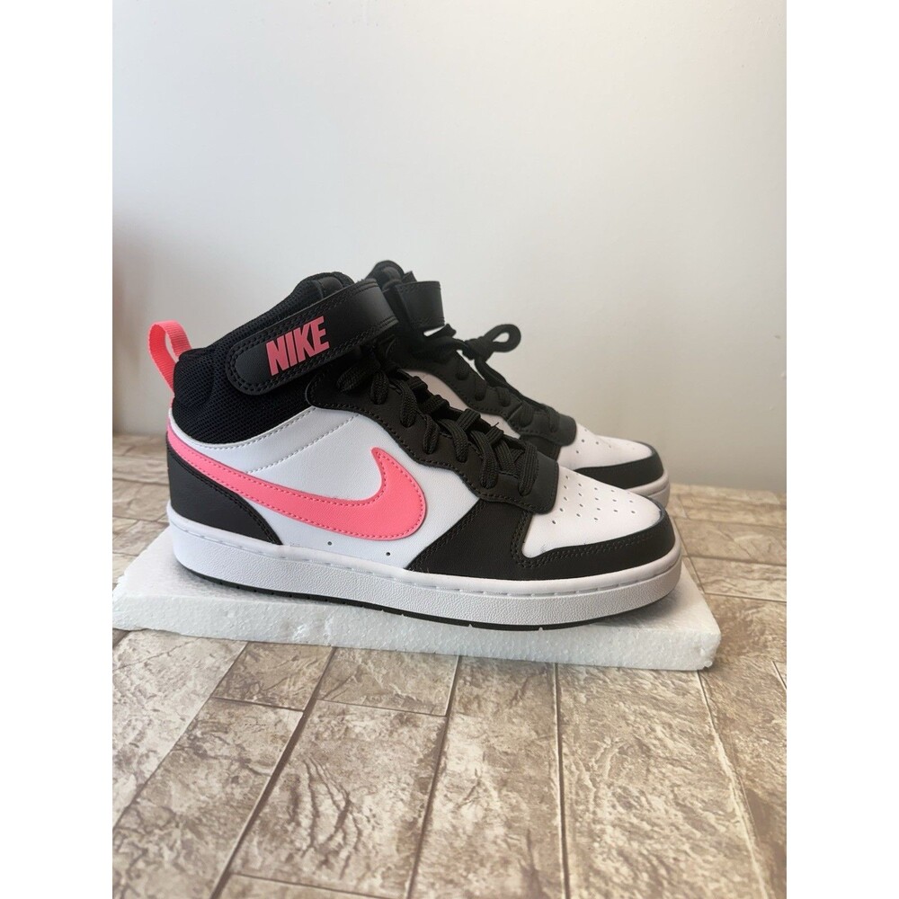 Nike Court Borough Mid 2 Basketball Shoes CD7782-005 Size 6Y/ Women 7.5 - Picture 10 of 14